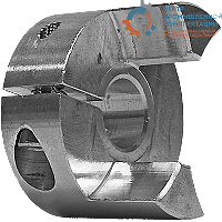 Полумуфта соединительная алюминиевая GIFLEX GE-T 14 SG под посадочный диаметр 10