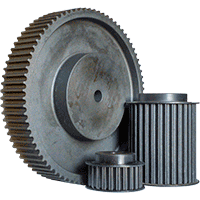 Шкивы зубчатые HTD 8M под расточку