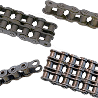 Цепи роликовые приводные