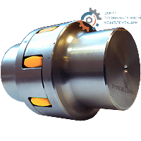 Алюминиевая муфта GIFLEX GE-T 19-24 A-A с желтым элементом