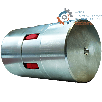 Муфта кулачковая стальная GIFLEX GE-T 42-55 B-B с красным эластичным элементом