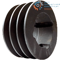 Шкив клиновой SPZ 80/3 под втулку 1210