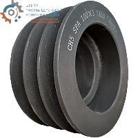 Шкив клиновой SPA 100/3 под втулку 1610 Шкив клиновой SPA 100/3 под втулку 1610