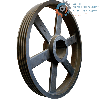 Шкив клиновой SPB 710/4 под втулку 3535