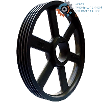 Шкив клиновой SPZ 400/4 под втулку 2517