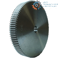 Шестеренка цилиндрическая зуб прямой модуль M1 Z=100 плоская