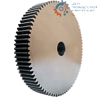 Шестеренка цилиндрическая зуб прямой модуль M1 Z=72 плоская