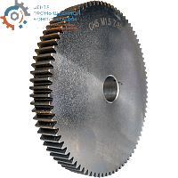 Шестеренка цилиндрическая зуб прямой модуль M1.5 Z=85 плоская