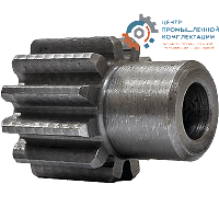 Шестеренка цилиндрическая зуб прямой модуль M2 Z=12 со ступицей