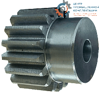 Шестеренка цилиндрическая зуб прямой модуль M2 Z=18 со ступицей