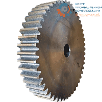 Шестеренка цилиндрическая зуб прямой модуль M5 Z=45 плоская