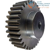 Шестеренка цилиндрическая зуб прямой модуль M5 Z=27 со ступицей