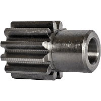 Шестеренка цилиндрическая зуб прямой модуль M1.5 Z=12 со ступицей