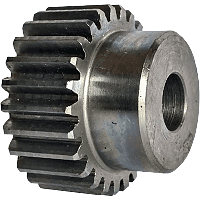 Шестеренка цилиндрическая зуб прямой модуль M1.5 Z=26 со ступицей