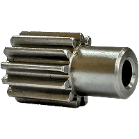 Шестеренка цилиндрическая зуб прямой модуль M1 Z=13 со ступицей