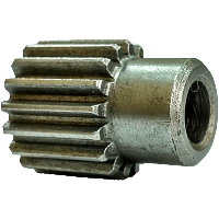Шестеренка цилиндрическая зуб прямой модуль M1 Z=17 со ступицей