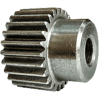 Шестеренка цилиндрическая зуб прямой модуль M1 Z=26 со ступицей