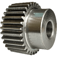 Шестеренка цилиндрическая зуб прямой модуль M1 Z=32 со ступицей