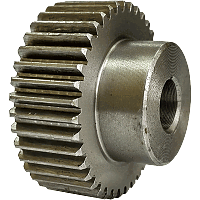 Шестеренка цилиндрическая зуб прямой модуль M1 Z=39 со ступицей