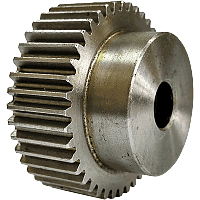Шестеренка цилиндрическая зуб прямой модуль M1 Z=41 со ступицей