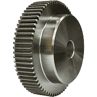 Шестеренка цилиндрическая зуб прямой модуль M1 Z=68 со ступицей