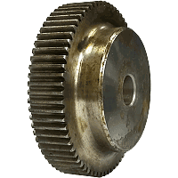 Шестеренка цилиндрическая зуб прямой модуль M1 Z=69 со ступицей