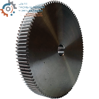 Шестеренка цилиндрическая зуб прямой модуль M1 Z=110 плоская