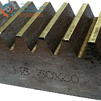 Рейка зубчатая модуль M3 30X30мм отрезок 500мм