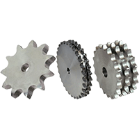 Звездочки плоские для приводных роликовых цепей 35 стандарта ANSI