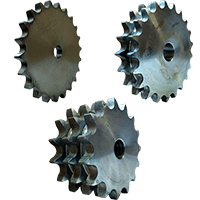 Звездочки плоские без ступицы под расточку ISO