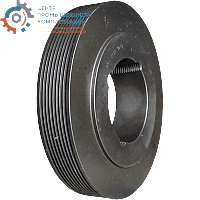 Шкив поликлинового ремня Micro-V PJ D=132/8 под втулку 1610