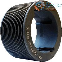 Шкив поликлинового ремня Micro-V PJ D=75/12 под втулку 1610