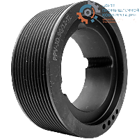 Шкив поликлинового ремня Micro-V PJ D=90/12 под втулку 1610