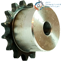 Звездочка с каленым зубом 06B-1 со ступицей Z=15