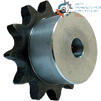 Звездочка с каленым зубом 12B-1 со ступицей Z=13