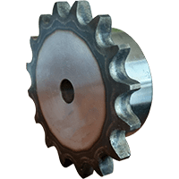 Звездочки с калеными зубьями со ступицей