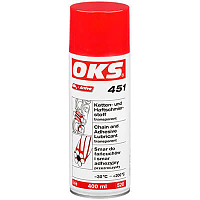 OKS 451 адгезивная смазка для цепей прозрачная - аэрозоль