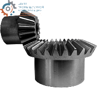 Коническая зубчатая пара 1:2 M1 Z15 Z30 тип B