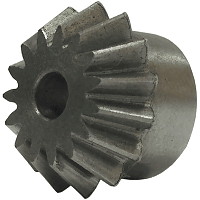 Шестерня коническая M1, 1:2 Z=15