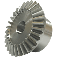 Шестерня коническая M2, 1:2 Z=30